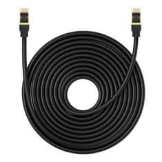 BASEUS Omrežni kabel cat.8 Baseus Ethernet RJ45, 40Gbps, 15m (črn)