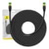 cat8 pleteni omrežni kabel baseus ethernet rj45, 40gbps, 15m (črn)