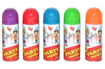 Wiky Praznični rezanci/špageti v spreju 17cm 250 ml 5 barvni karneval