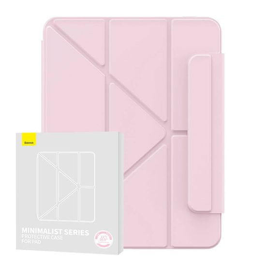 BASEUS baseus minimalistični magnetni etui za pad pro 11″ (2018/2020/2021/2022) (baby pink)
