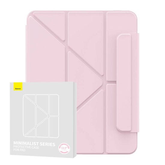BASEUS baseus minimalistični magnetni etui za pad pro 12,9″ (2018/2020/2021) (baby pink)