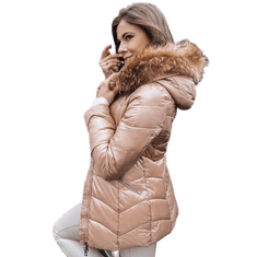 Dstreet Ženska zimska jakna EMBRACE rjava ty3995 S