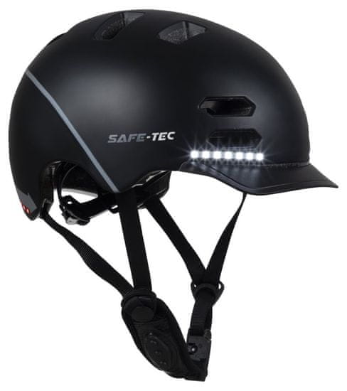 CEL-TEC SAFE-TEC Bluetooth pametna čelada/ SK8 Black S