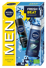 Nivea Men darilni set, Fresh Beat (2023)