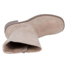 BULLBOXER Škornji krem 41 EU Liya Mid Leg