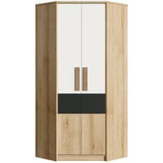 nabbi Kotna omara Aurin CW - pesek artisan / bela / antracit