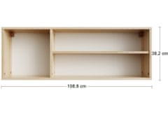 nabbi Polica Aurin SS-1100 - pesek artisan / bela