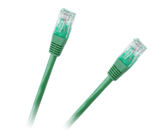 shumee Patchcord kabel UTP 8c plug-plug 1,5m CCA zelen