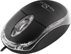 Titanum  RAPTOR 3D Ožičena Optična Miška USB Črna