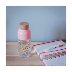 QUOKKA Ice, plastenka Pink Flowers, 570ml, 06997