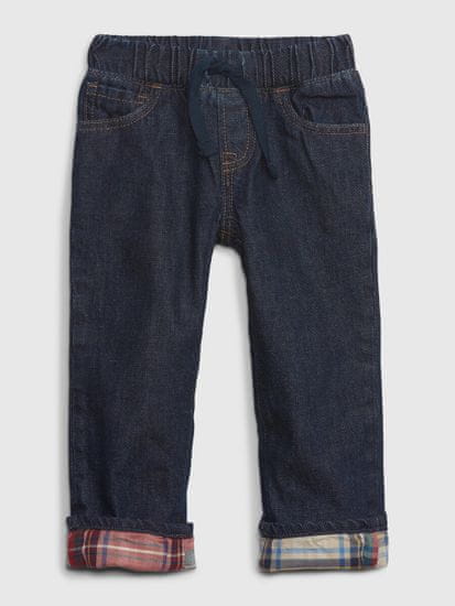 Gap Otroške zateplené Jeans straight