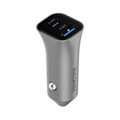 Ricomm Avtomobilski polnilec 38W Ricomm RA381 1xUSB-A, 1xUSB-C