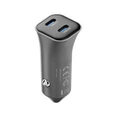 Ricomm polnilec za avto 40w ricomm ra401 2xusb-c