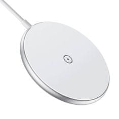 Choetech t580 15W brezžični induktivni polnilec (bel)