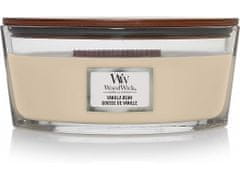 Woodwick Dišeča sveča z lesenim krakom Ellipse Vanilla Bean 453,6 g