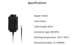 Sonoff THS01 senzor temperature in vlage (s konektorjem RJ9 4P4C)