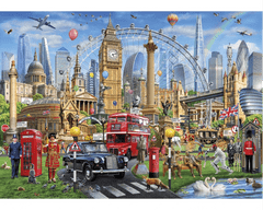 Gibsons Puzzle Call of London 1000 kosov