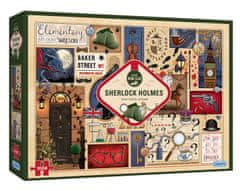 Gibsons Puzzle Book Club: Sherlock Holmes 1000 kosov