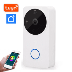 BOT  Pametni zvonec A3 WiFi s kamero Full HD 1080 Tuya Smart/Smart life bela