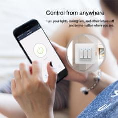 BOT  Pametno stikalo za luč GAMA THREE button white