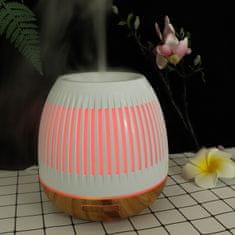 BOT Pametni aroma difuzor B10 - 400 ml bela in svetlo rjava barva lesa