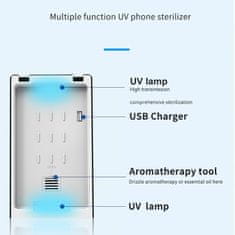 BOT  Zaboj za UV dezinfekcijo z zunanjim brezžičnim polnjenjem
