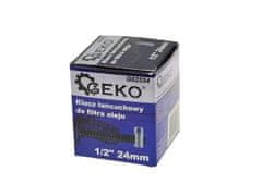 GEKO Ključ za zamenjavo oljnega filtra 1/2", 24 mm G02554