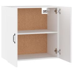 Vidaxl Stenska omarica bela 60x31x60 cm inženirski les