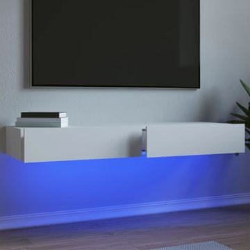 Vidaxl vidaXL LED TV stojala, 2 kosa, bela, 60 x 35 x 15,5 cm