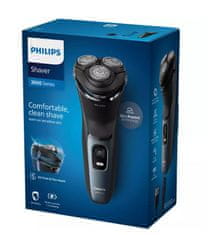 Philips S3144/00 električni brivnik za mokro in suho britje