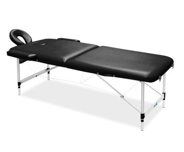Aga Aluminijasta masažna miza MR7150 Črna
