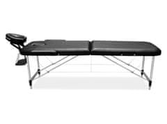Aga Aluminijasta masažna miza MR7150 Črna