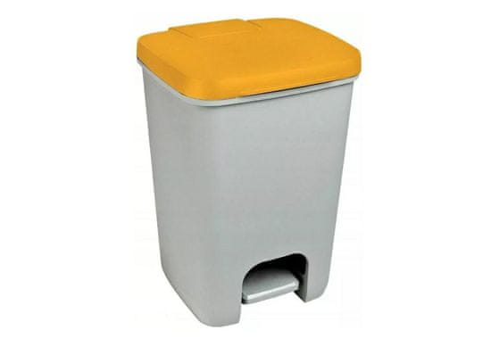 shumee KOŠ ZA SMETI CURVER ESSENTIALS 20L /SIVA/ RUMENA