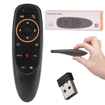 WOWO Smart TV Box G10 z mikrofonom - daljinski upravljalnik X9