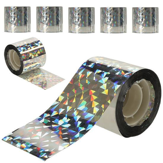 shumee Odsevni trak za odganjanje ptic 4,8cm x 50m 5 kosov