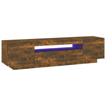 Vidaxl TV omarica z LED lučkami 160x35x40 cm