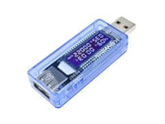 Verkgroup Digitalni LCD tester USB vtičnic 3.0 4v1
