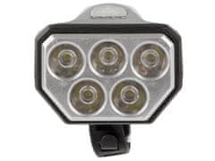 Verkgroup USB aku. 5 LED vodoodporna IPX-4 kolesarska svetilka