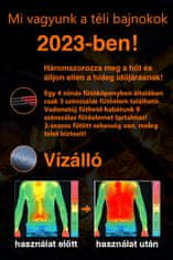 Dollcini Eleganten ogrevan moški brezrokavnik, zimski brezrokavnik, notranji telovnik z 9 ogrevanimi conami, ogrevalni sistem USB, vetrovno izolirana jakna, črna, M 30