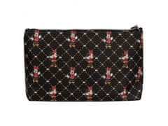 Disney Minnie Mouse Disney Črna, velika potovalna kozmetična torbica 31x19x10 cm 