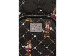 Disney Minnie Mouse Disney Črna, majhna torbica za čez ramo z mašno 18x10x5cm 