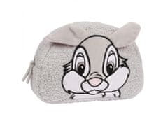 Disney Tuptuś Bambi Disney Siva potovalna kozmetična torbica, sherpa 22x15x6cm 