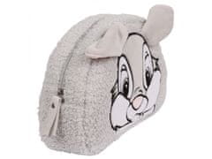 Disney Tuptuś Bambi Disney Siva potovalna kozmetična torbica, sherpa 22x15x6cm 