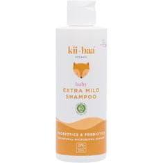kii-baa organic Ekstra blag šampon za otroke (Extra Mild Shampoo) 200 ml