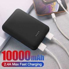 Dollcini posebej za grelna oblačila power bank, zunanja baterija, 2 x USB, 1 x tip C, 10.000 mAh