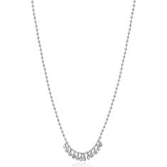 Brosway Trendovska jeklena ogrlica s kristali Symphonia BYM149
