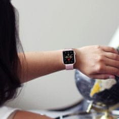 Tech-protect Milanese pašček za Apple Watch 38/40/41mm, starlight