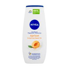 Nivea Apricot & Apricot Seed Oil kremni gel za prhanje 250 ml za ženske