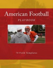 American Football Playbook: 70 Field Templates