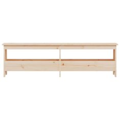 Vidaxl Klop za hodnik 160x28x45 cm masiven les bor